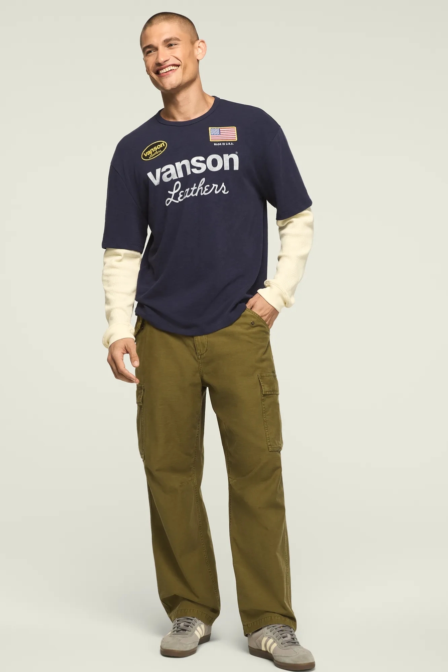 VANSON RACING THERMAL LONG SLEEVE TEE, image 5