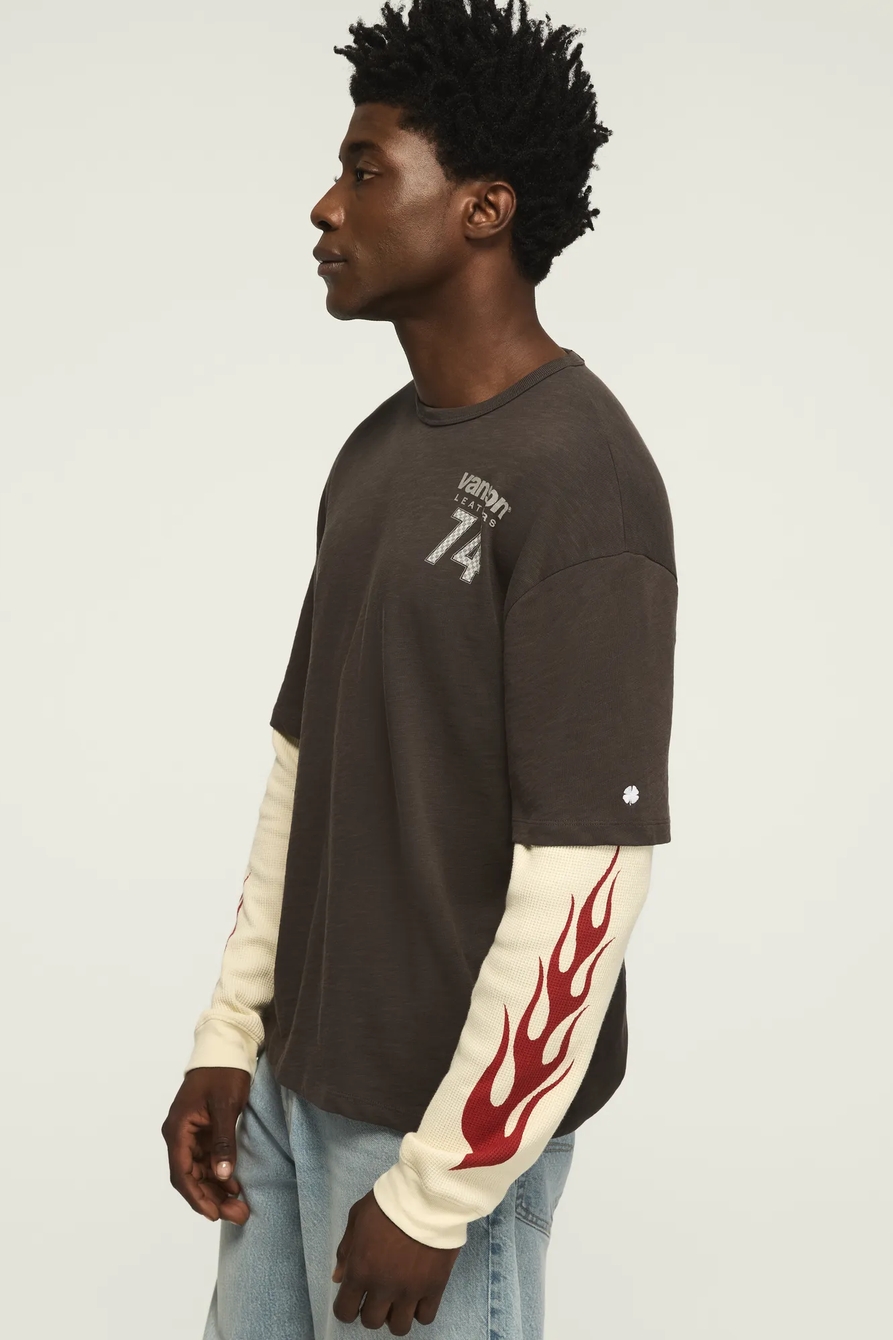VANSON 74 THERMAL LONG SLEEVE TEE, image 3