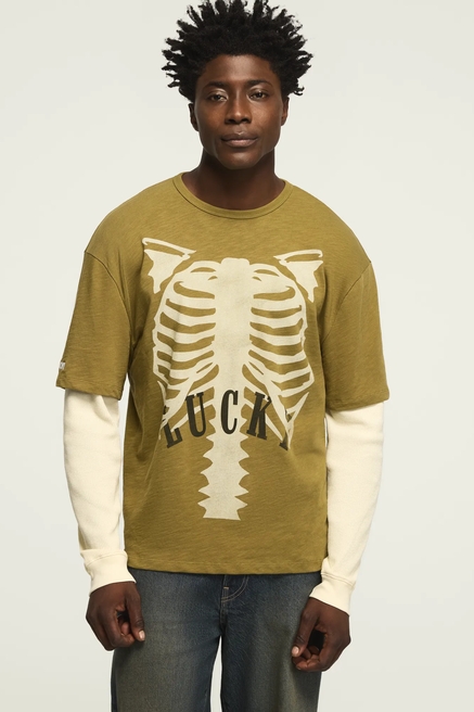 VANSON SKELETON THERMAL LONG SLEEVE, image 1