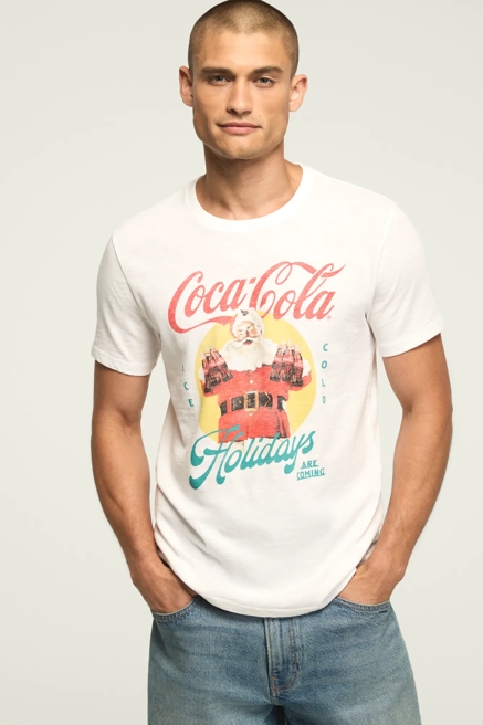 COKE SANTA HOLIDAYS TEE, image 1