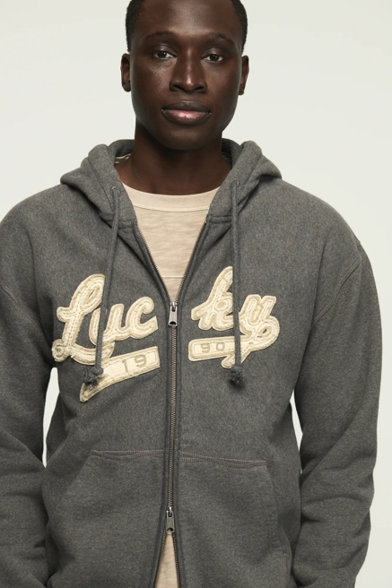 VINTAGE FULL ZIP HOODIE, image 1