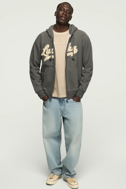 VINTAGE FULL ZIP HOODIE, image 2