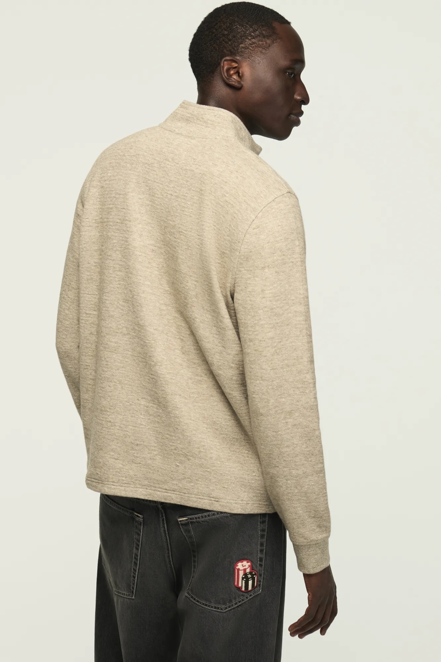 1/4 ZIP TEXTURED PULLOVER, image 3