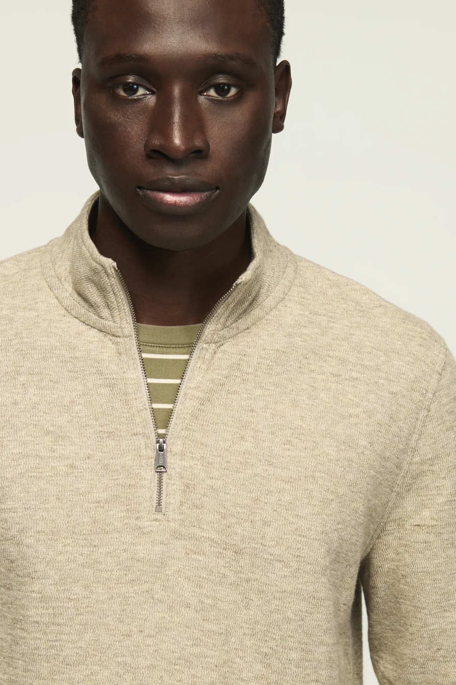 1/4 ZIP TEXTURED PULLOVER, image 5