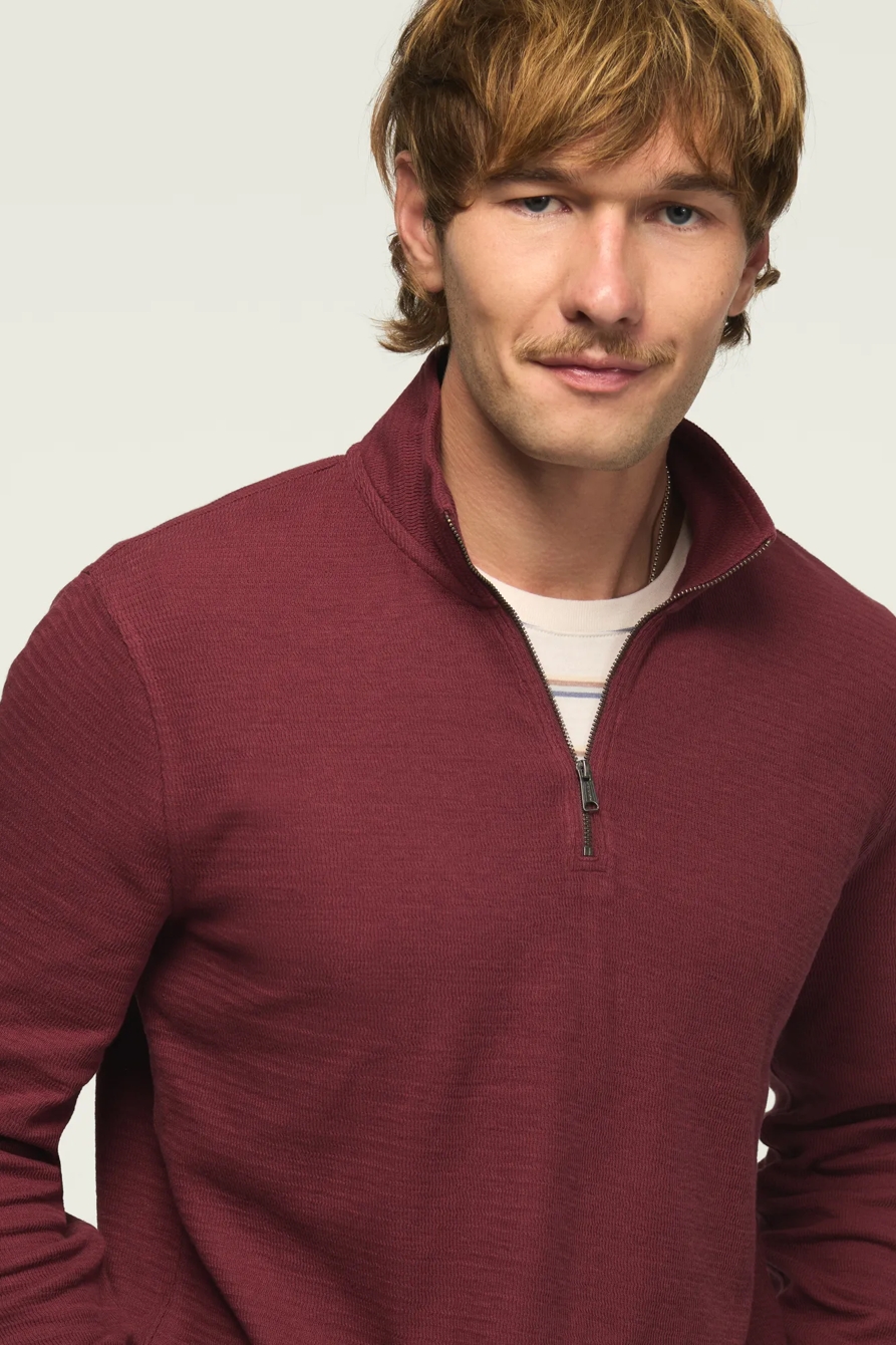 1/4 ZIP TEXTURED PULLOVER, image 5