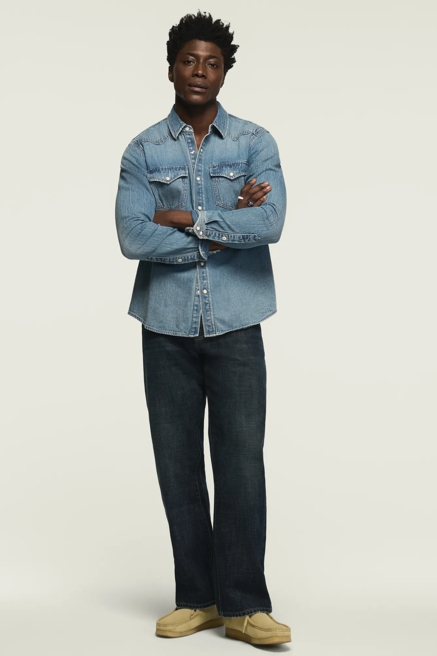 DENIM WESTERN SHIRT, image 2