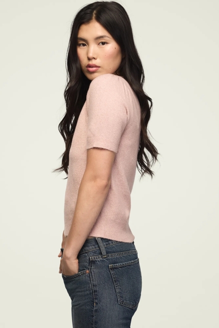 PUFF SLEEVE SWEATER TEE, image 4