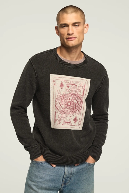 CARD CREW NECK SWEATER, image 2