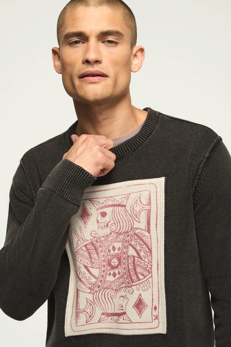 CARD CREW NECK SWEATER, image 5