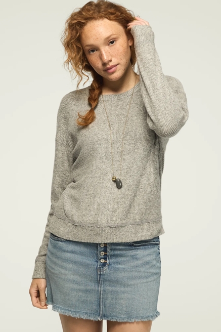 CLOUD SOFT CREW NECK POPOVER, image 1