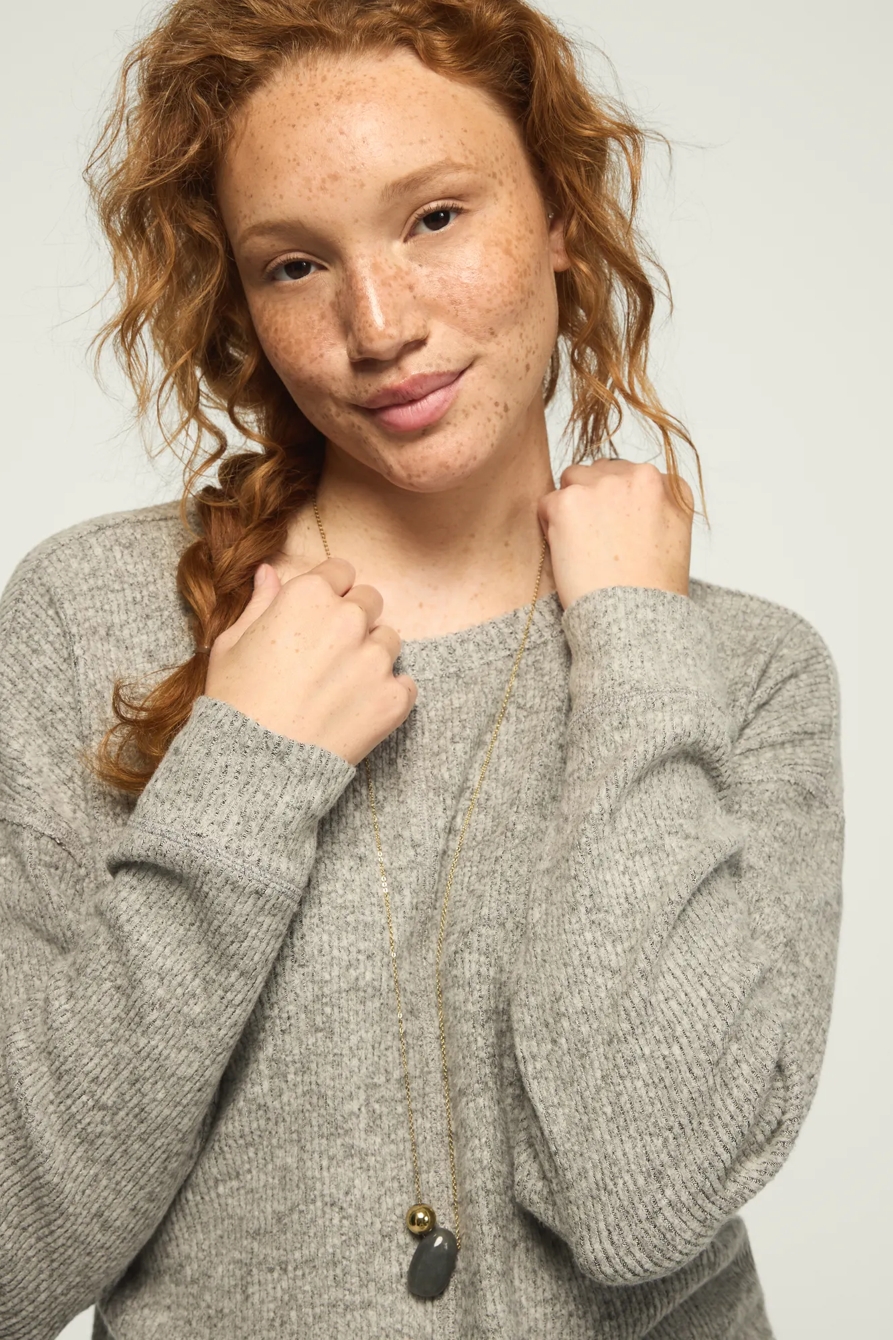 CLOUD SOFT CREW NECK POPOVER, image 3