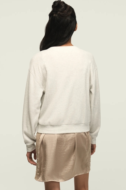 CLOUD V-NECK HENLEY POPOVER, image 3