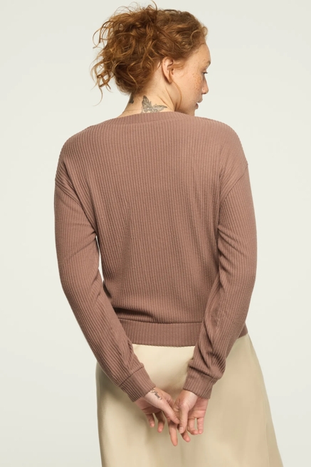 CLOUD V-NECK HENLEY POPOVER, image 3