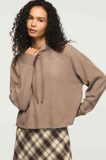 CLOUD WAFFLE HOODIE, image 1
