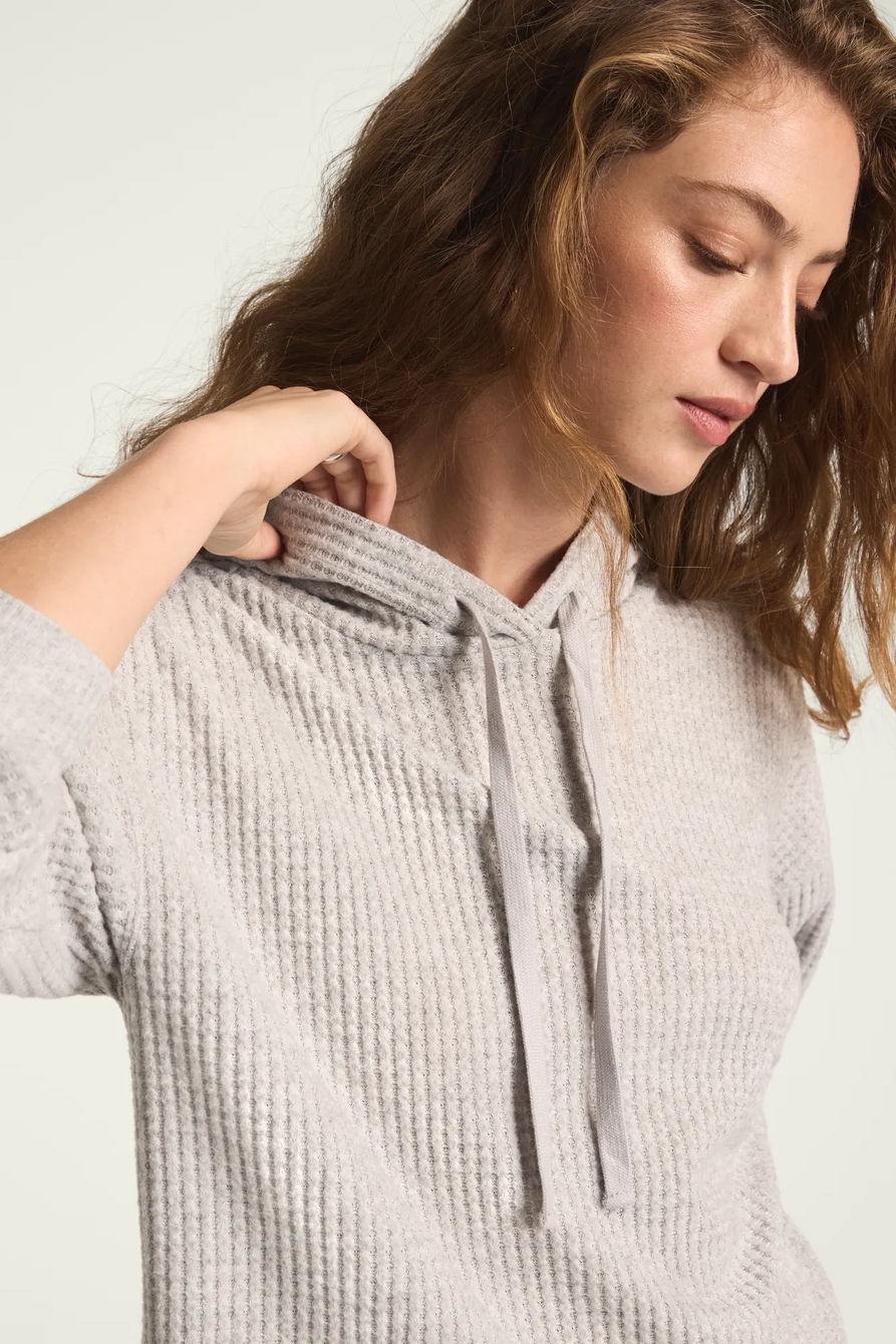 CLOUD WAFFLE HOODIE, image 2
