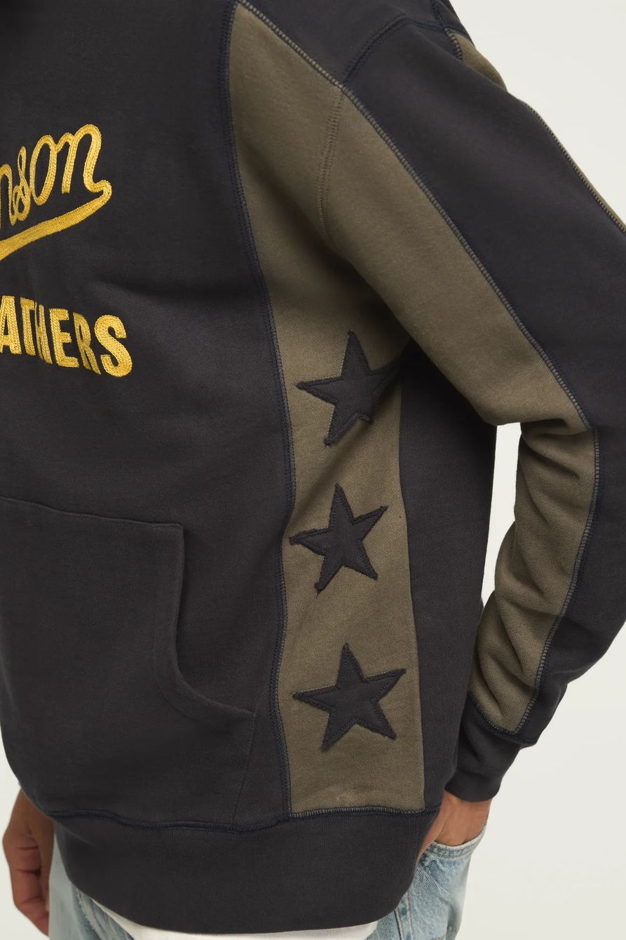 VANSON STAR FLEECE HOODIE, image 5