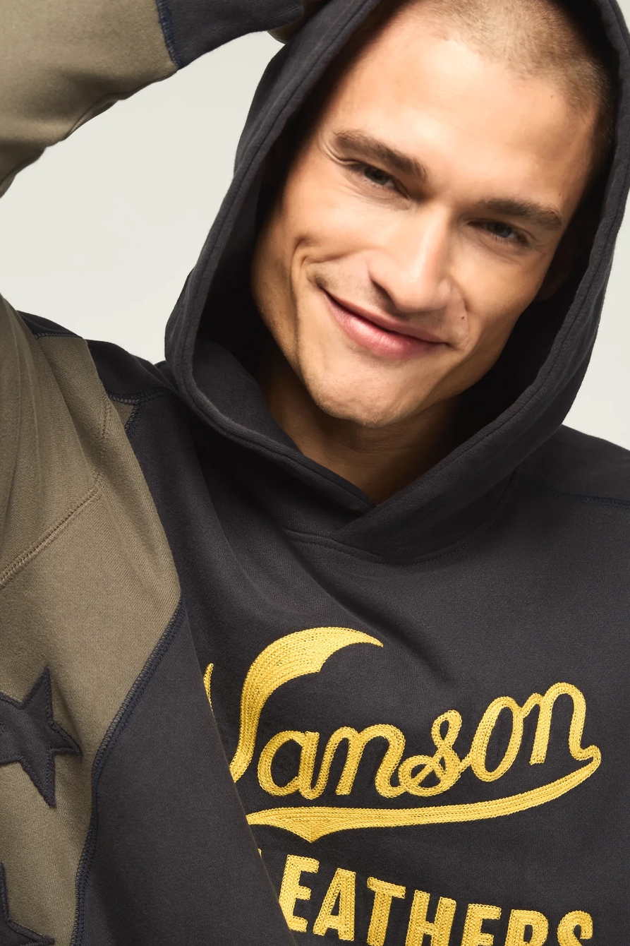 VANSON STAR FLEECE HOODIE, image 6