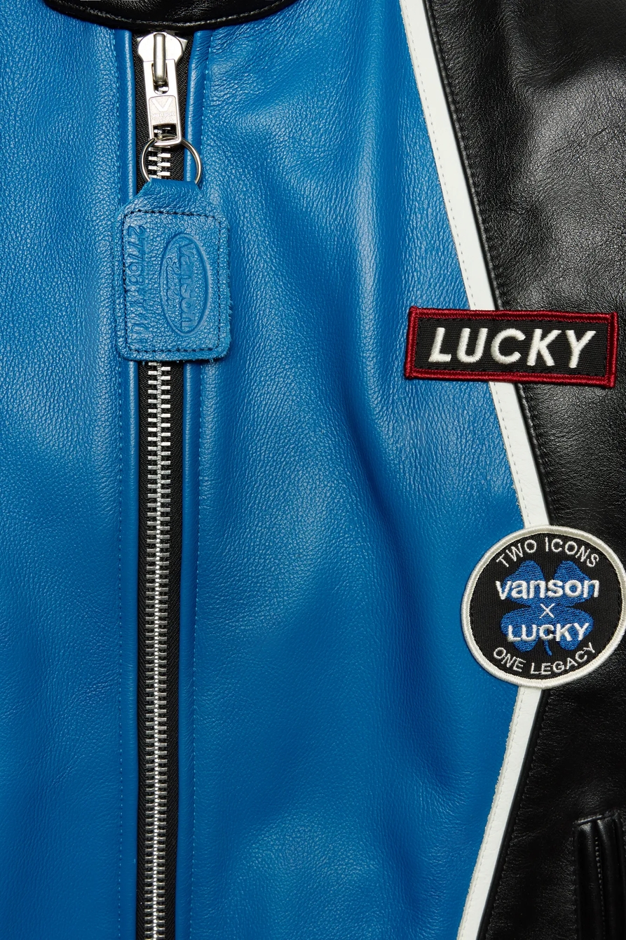 VANSON LEATHER RACING JACKET, image 3