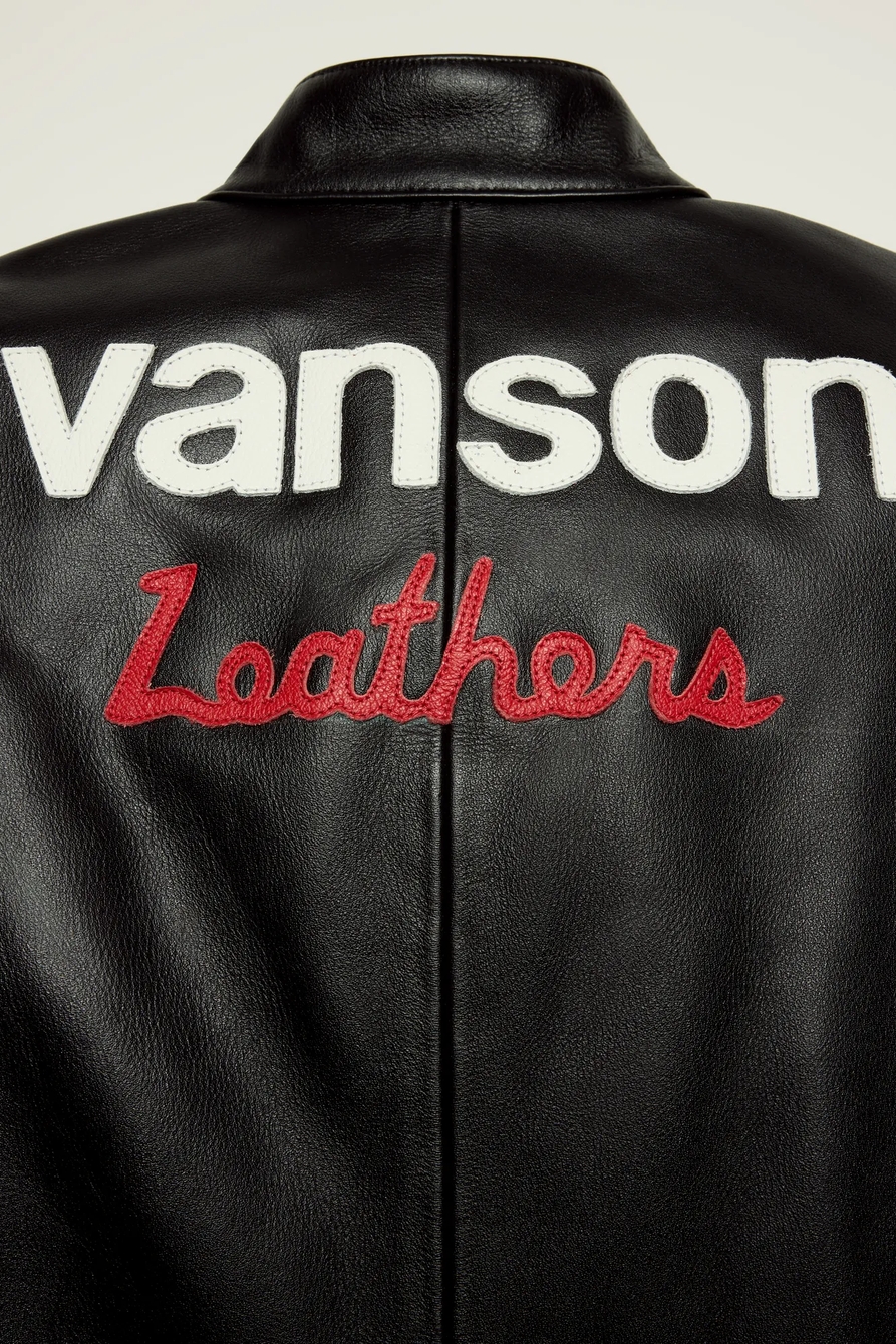 VANSON LEATHER RACING JACKET, image 8