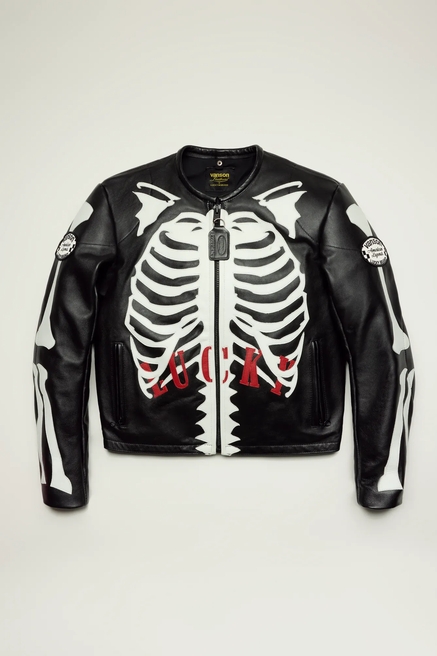 VANSON LEATHER SKELETON JACKET, image 1