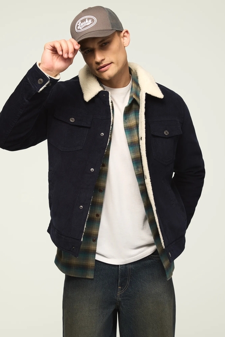 SHERPA LINED CORDUROY JACKET, image 1