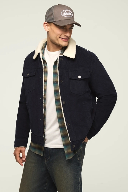 SHERPA LINED CORDUROY JACKET, image 4