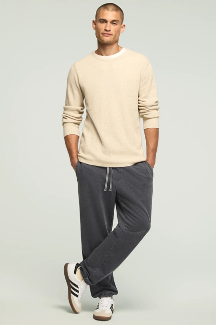 VENICE BURNOUT FRENCH TERRY  SWEATPANT, image 2