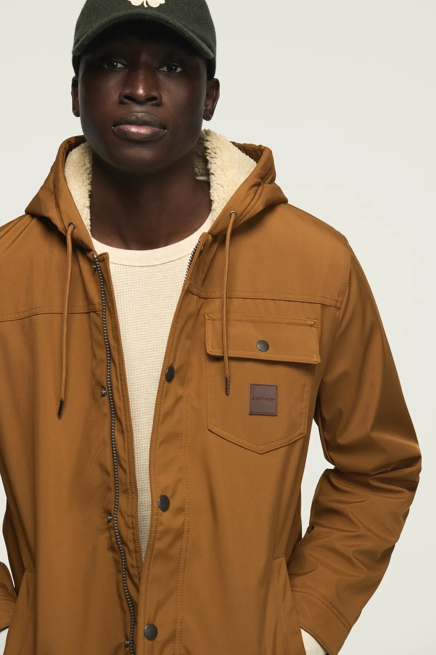 HOODED SOFT SHELL JACKET, image 2