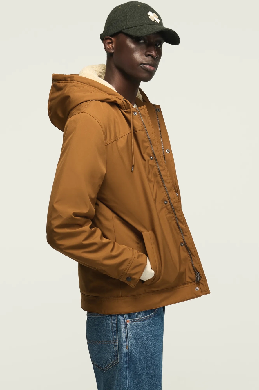HOODED SOFT SHELL JACKET, image 4