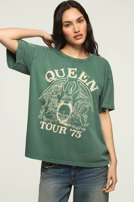 QUEEN TOUR 75 OVERSIZED TEE, image 1