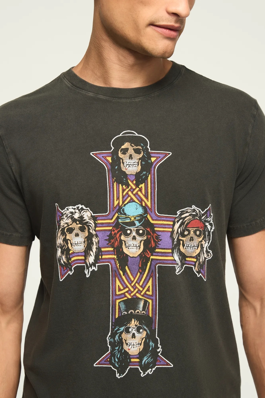 GUNS N ROSES CROSS TEE, image 5