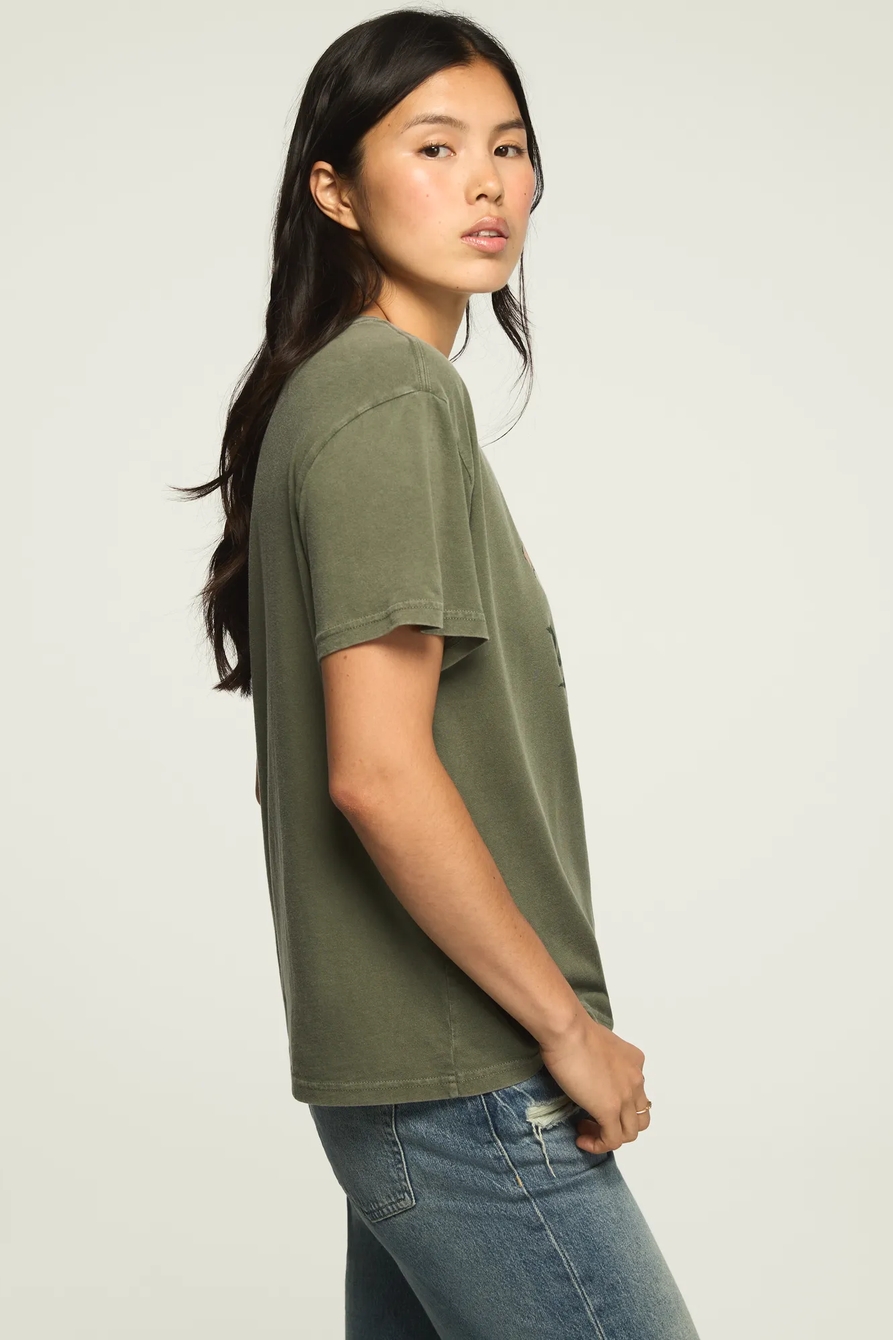 LUCKY ROSES BOYFRIEND TEE, image 4