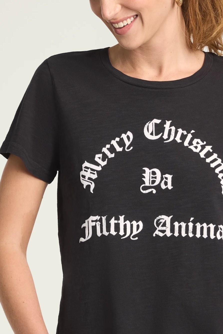 MERRY CHRISTMAS YA FILTHY ANIMAL CLASSIC CREW, image 2
