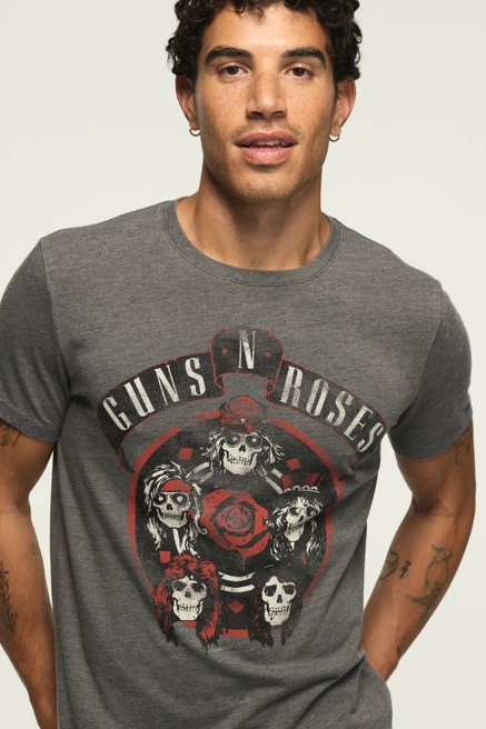 GUNS N ROSES SKULLS TEE, image 1