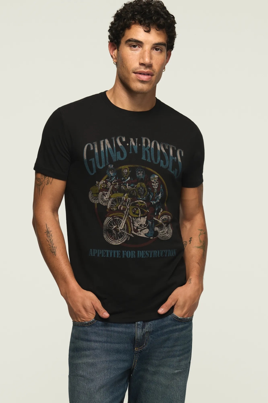 GUNS N ROSES MOTO GROUP TEE, image 2