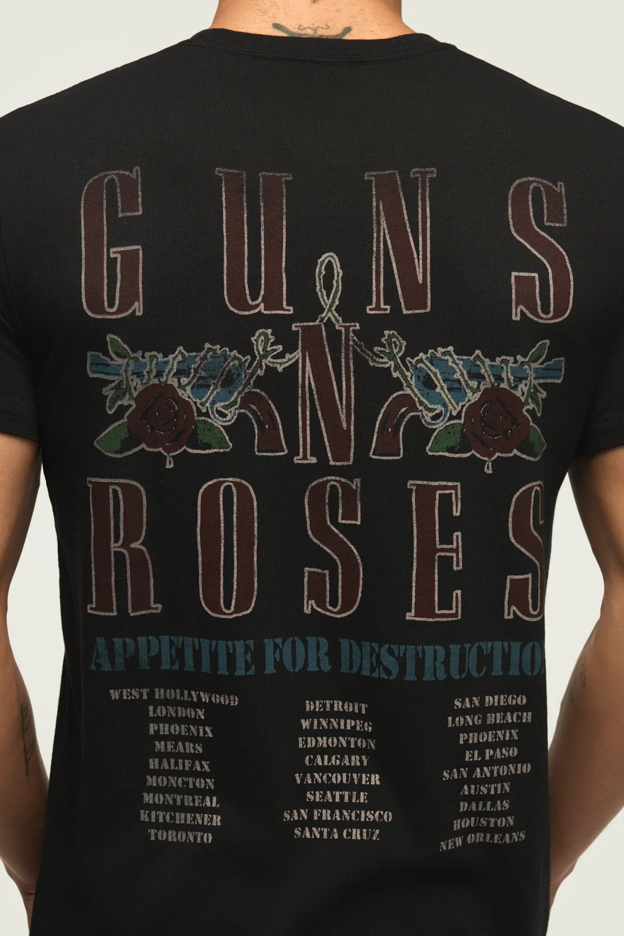 GUNS N ROSES MOTO GROUP TEE, image 5