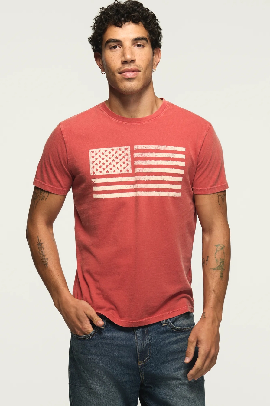 VINTAGE FLAG TEE, image 1