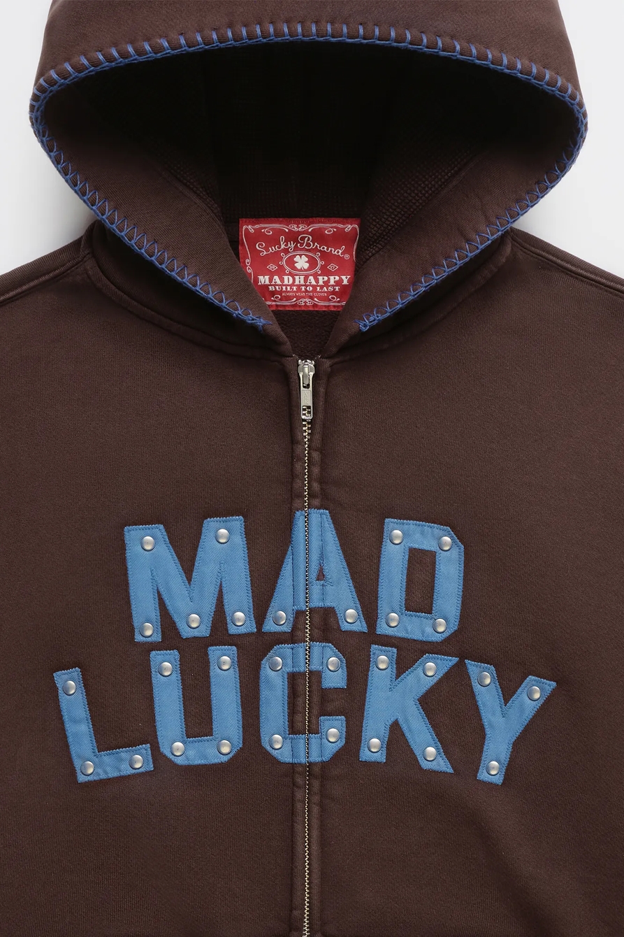 Mad Lucky Full Zip Hoodie, image 2