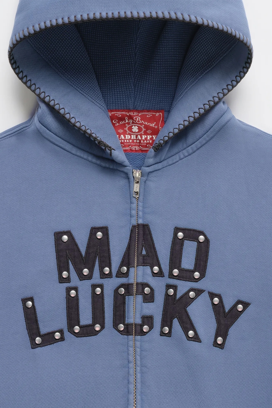 Mad Lucky Full Zip Hoodie, image 2