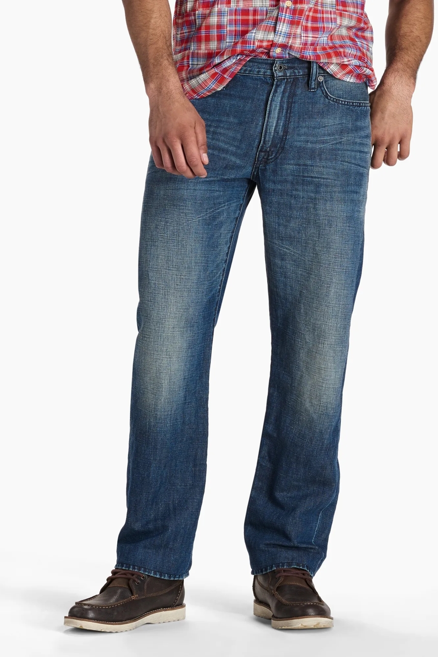 363 STRAIGHT LINEN JEAN, image 1
