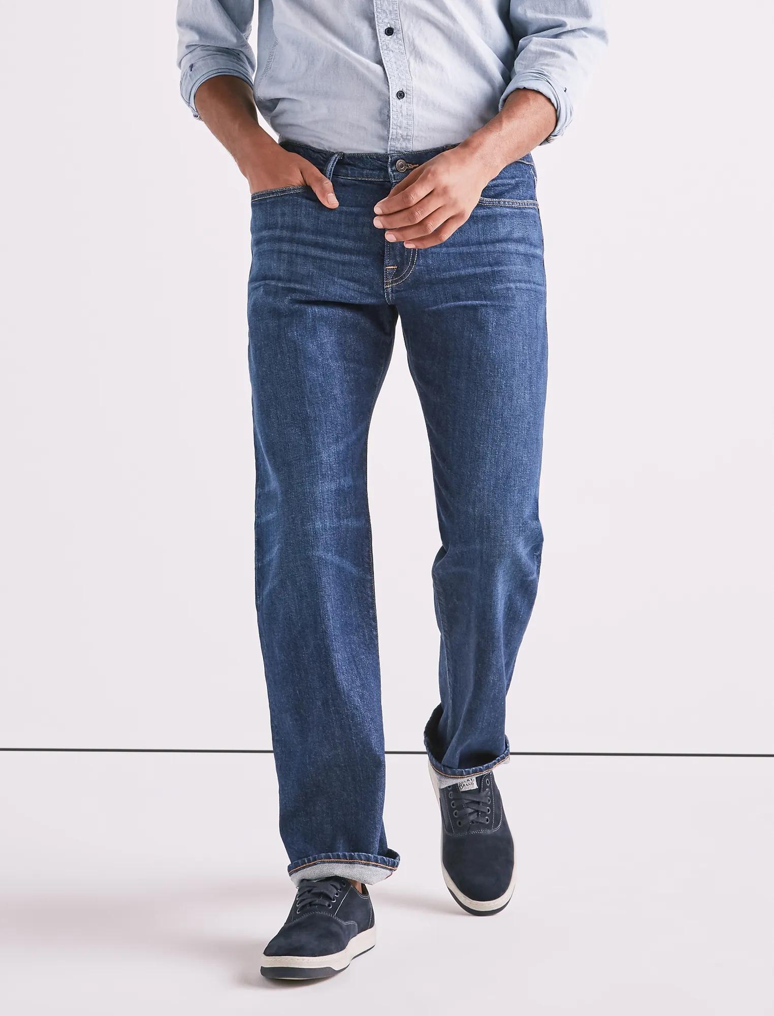 363 STRAIGHT STRETCH SELVEDGE JEAN, image 1