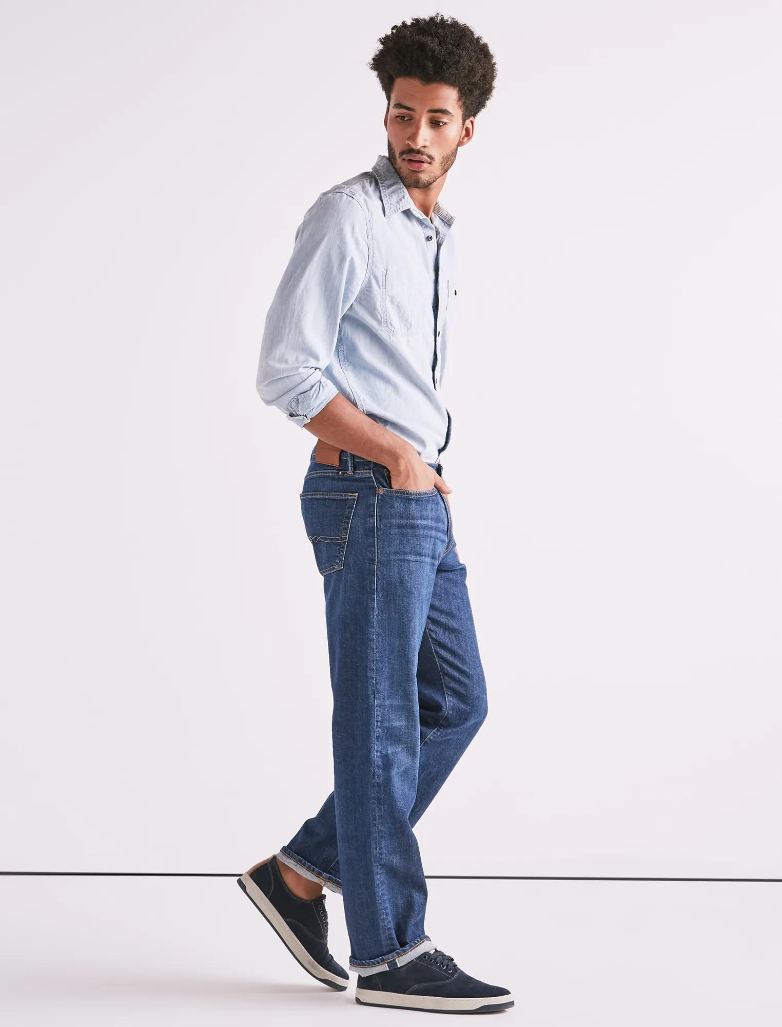 363 STRAIGHT STRETCH SELVEDGE JEAN, image 2