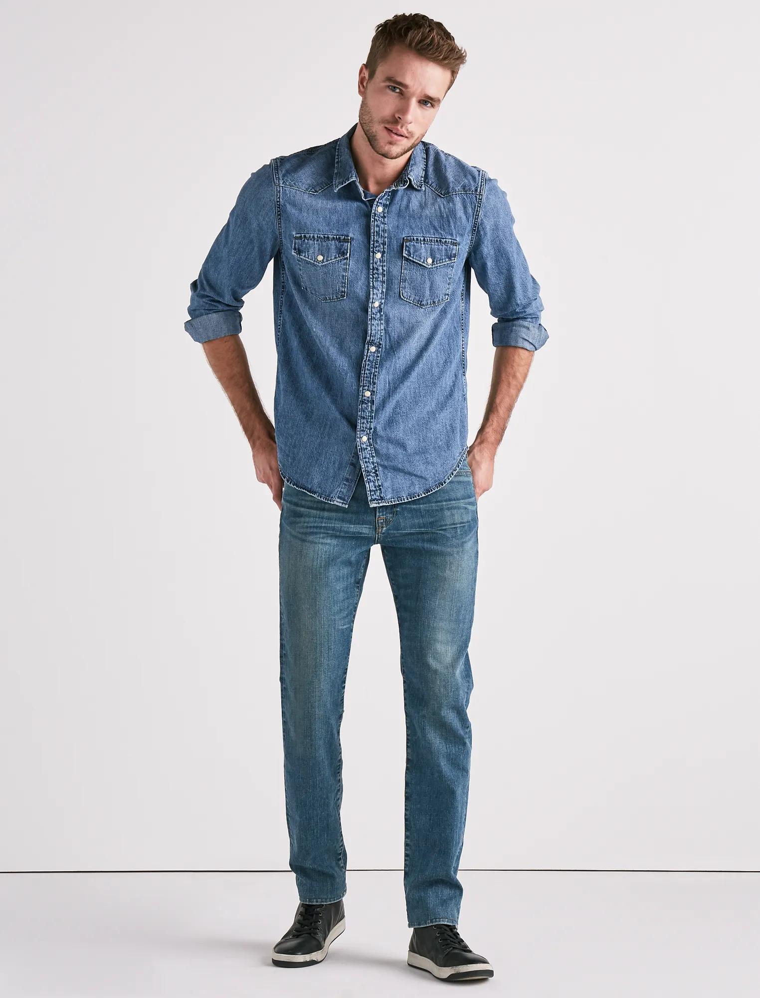 DENIM WESTERN SHIRT, image 2