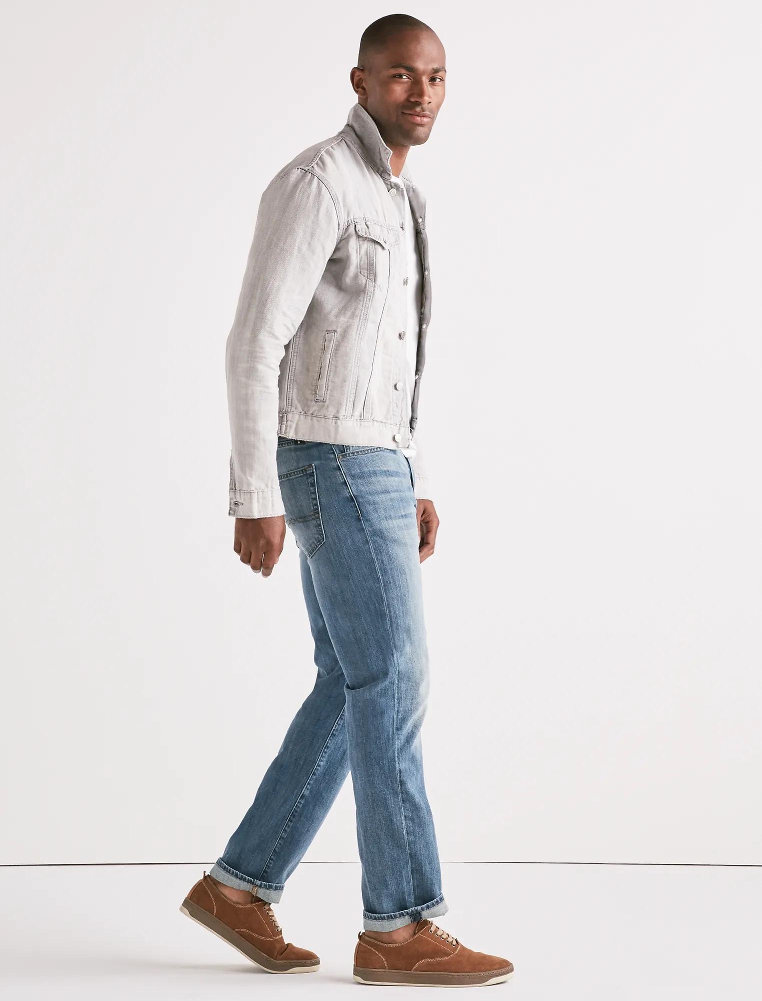 Lightweight Linen Denim Trucker Jacket | Lucky Brand
