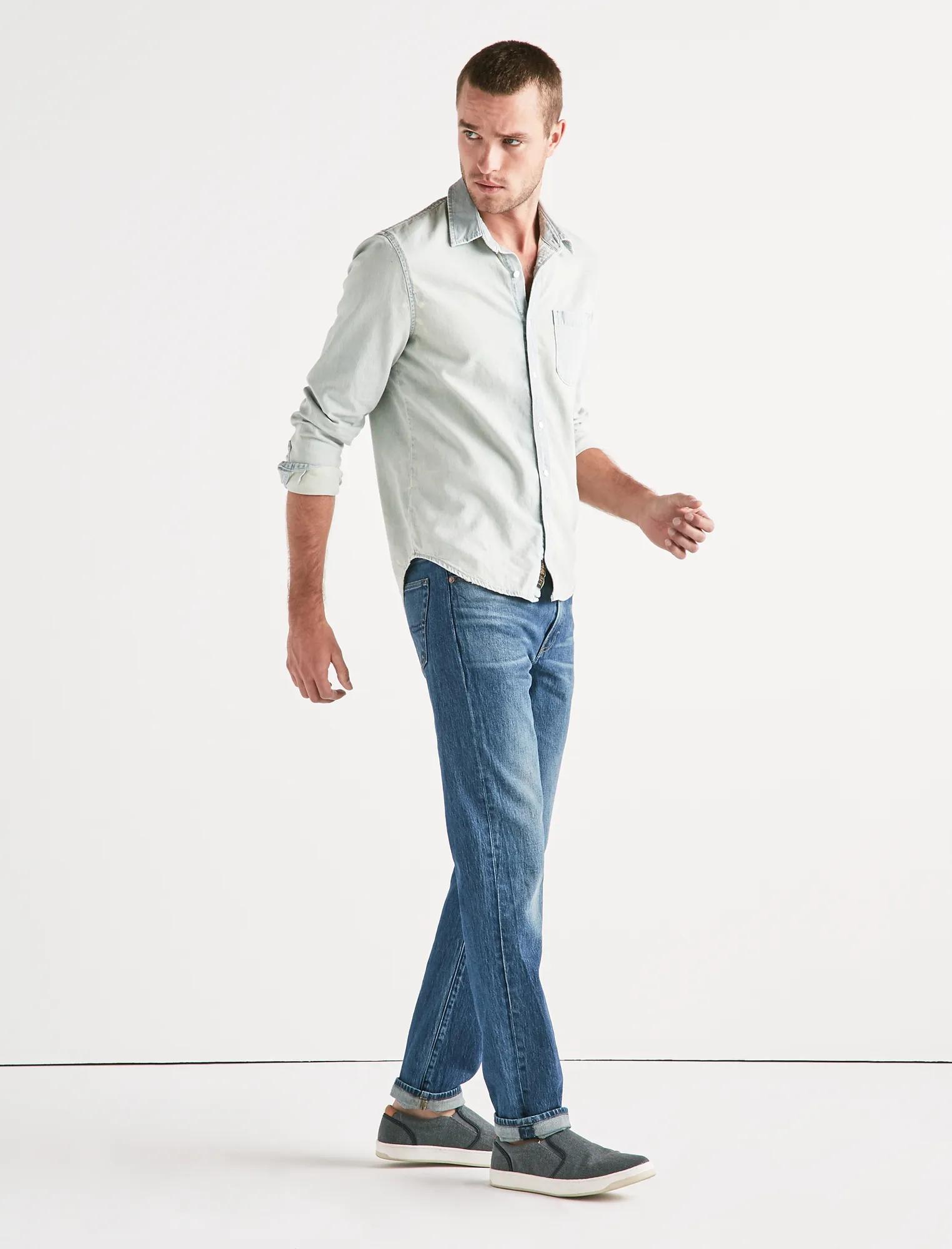 ONE POCKET CHAMBRAY SHIRT, image 2