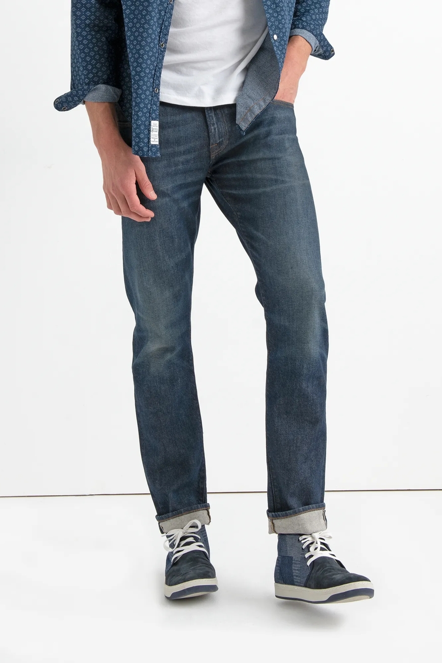 110 SKINNY STRETCH SELVEDGE JEAN, image 1