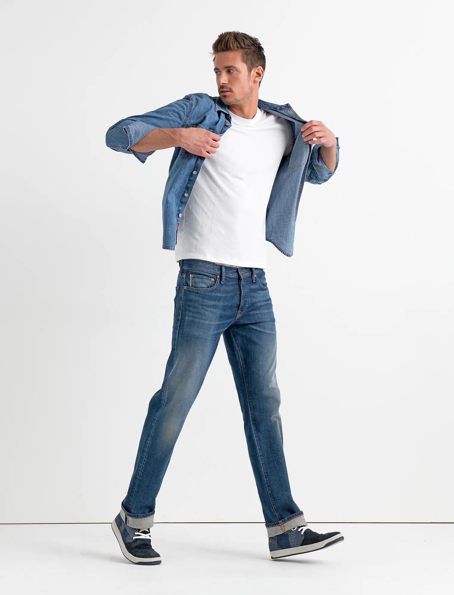 221 STRAIGHT STRETCH SELVEDGE JEAN, image 2