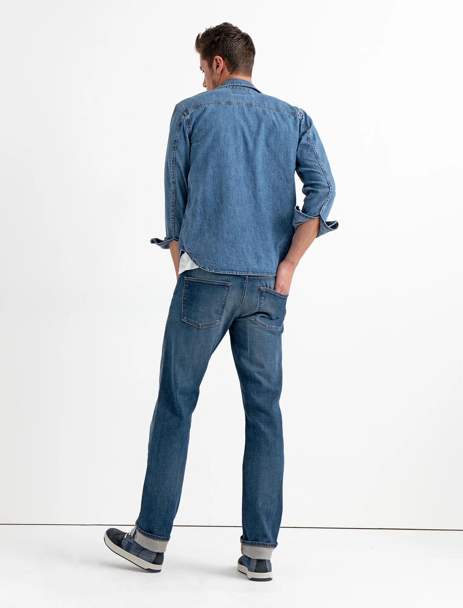 221 STRAIGHT STRETCH SELVEDGE JEAN, image 3
