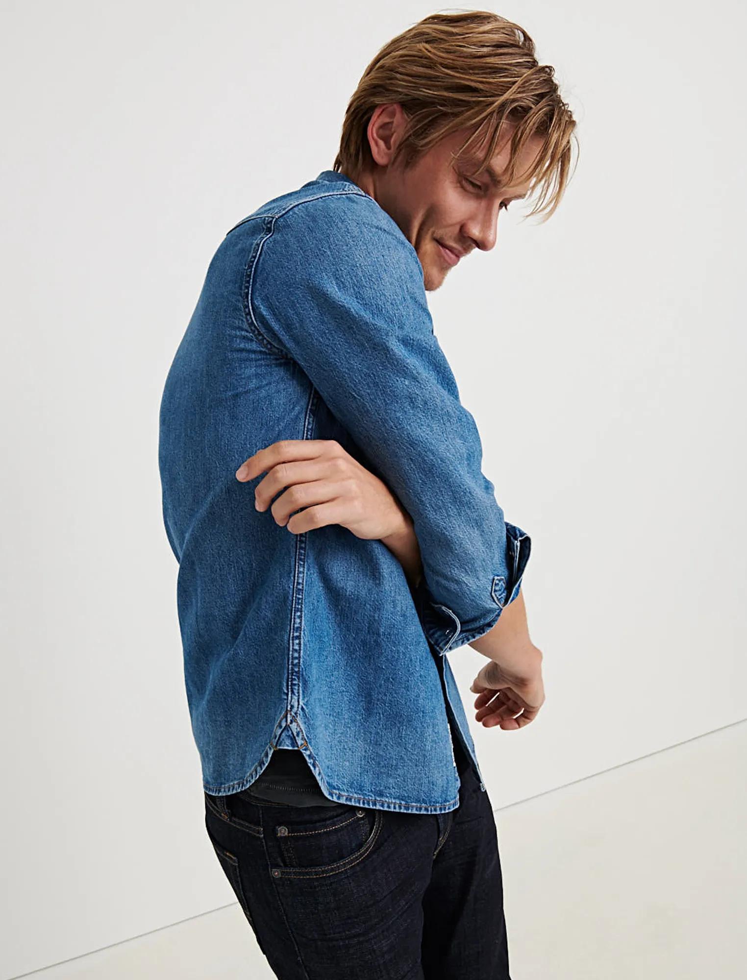 DENIM WESTERN SHIRT, image 2