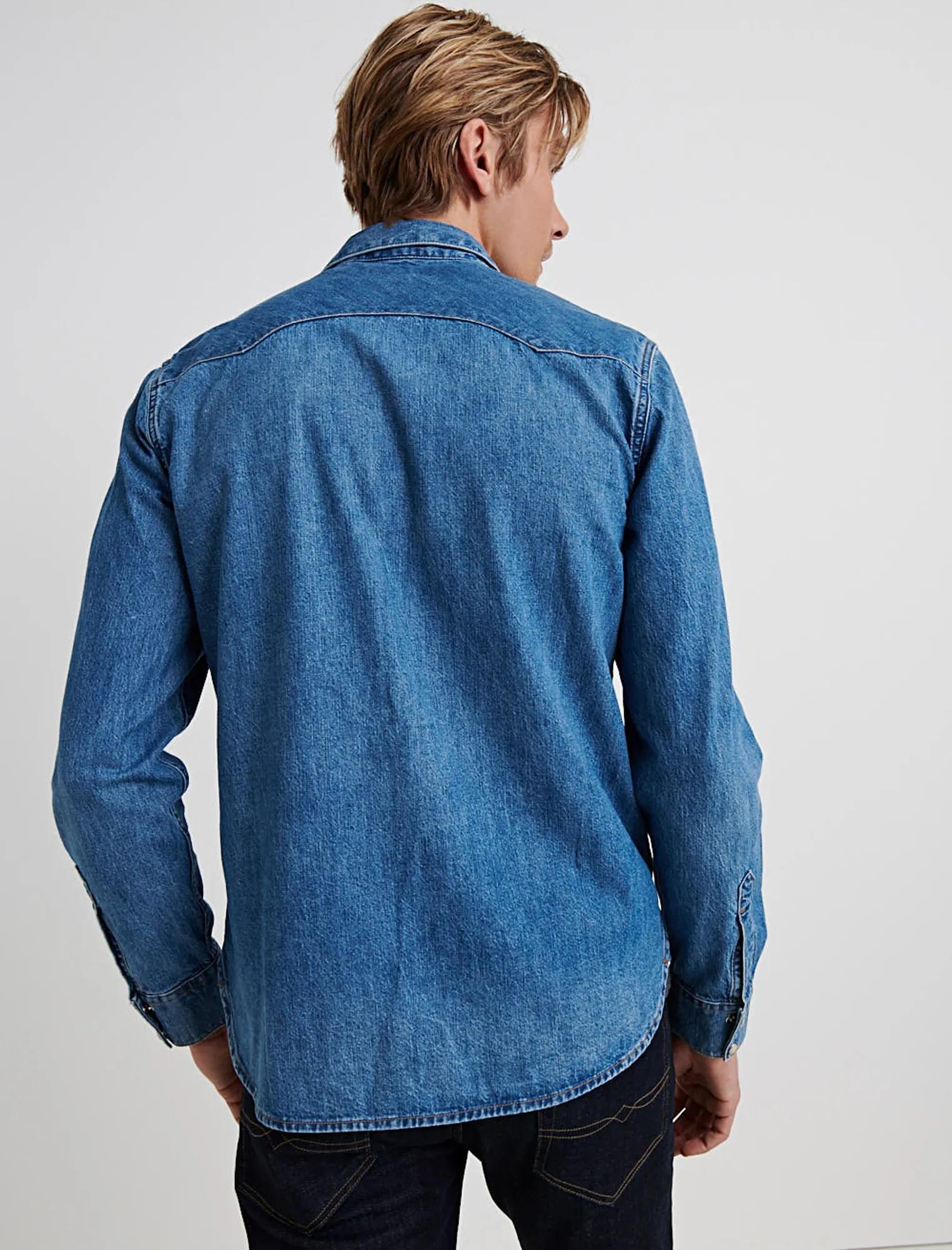 DENIM WESTERN SHIRT, image 3